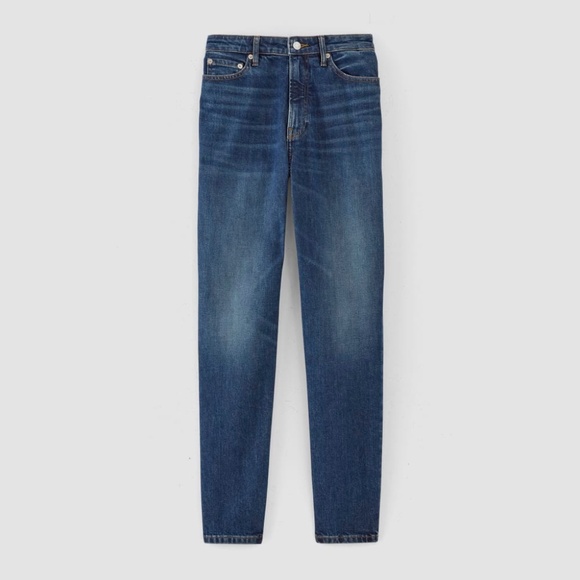 Everlane Women's Cheeky Hourglass Jean in Vintage Dark, Size 27, Cotton - Picture 5 of 6